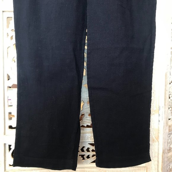 J. Crew Navy 100% Cotton Lightweight Flowy Pants S - Picture 9 of 12